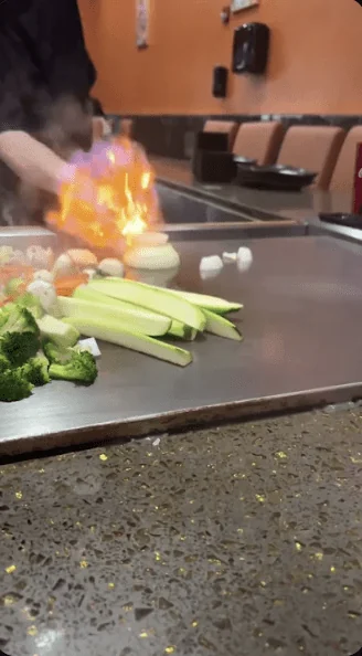 First Time Hibachi Trip